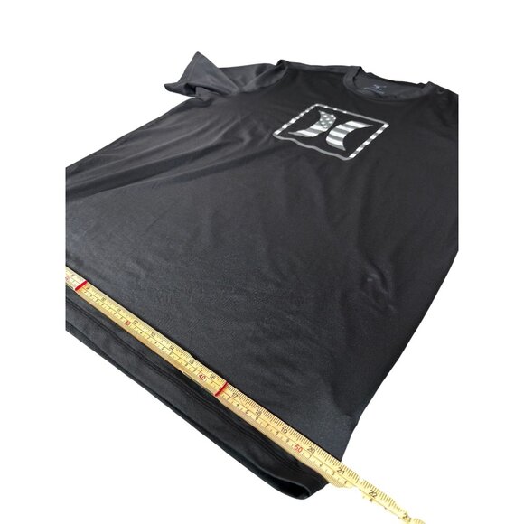 Hurley Mens Performance Black T-Shirt Size XL With UPF 50+ Protection - Picture 9 of 10